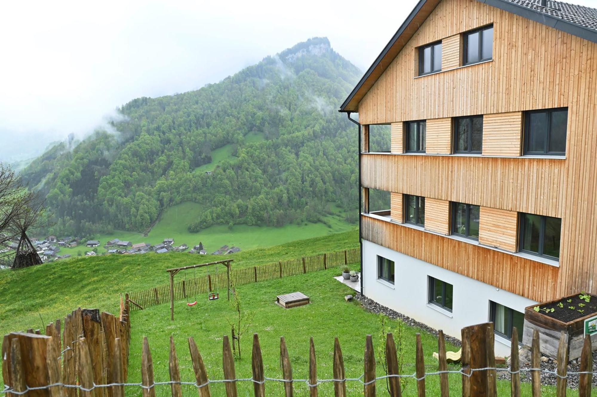Ferienwohnung Panoramahof Bergglück Mellau Exterior foto
